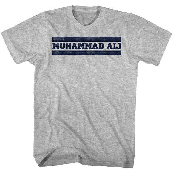 Muhammad Ali-Ali Gym Shirt-Gray Heather Adult S/S T-Shirt - Gray Heather