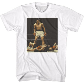 Muhammad Ali-How Are You-White Adult S/S T-Shirt - White