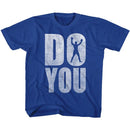 Muhammad Ali-Do You-Royal Youth S/S T-Shirt-Xs (5-6) - Royal