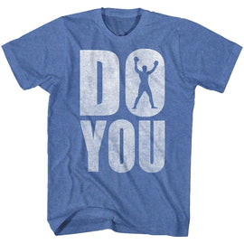 Muhammad Ali-Do You-Royal Heather Adult S/S T-Shirt - Royal Heather
