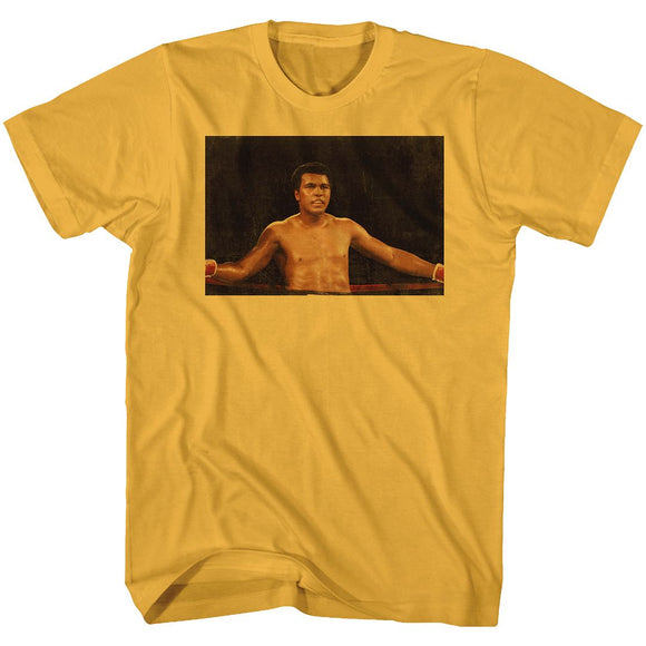 Muhammad Ali-Ali Chillin-Ginger Adult S/S T-Shirt - Ginger
