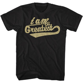 Ali Greatest Black Adult S/S T-Shirt S - Black