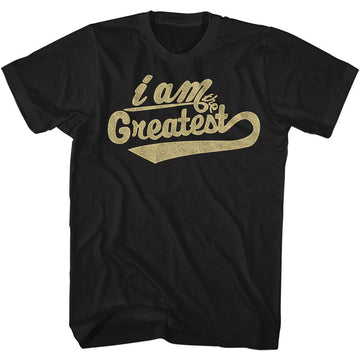 Ali Greatest Black Adult S/S T-Shirt S - Black