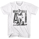Muhammad Ali-Win Wear-White Adult S/S T-Shirt - White