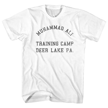 Muhammad Ali-Deer Lake-White Adult S/S T-Shirt - White