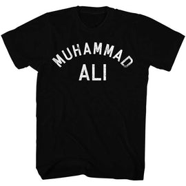 Muhammad Ali-All Stars-Black Adult S/S T-Shirt - Black