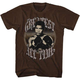 Muhammad Ali Of All Time Adult T-Shirts