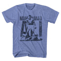 Muhammad Ali Blue Adult T-Shirts
