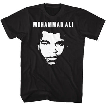 Muhammad Ali-Of All Time-Black Adult S/S T-Shirt - Black