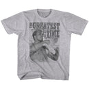Muhammad Ali-Training Stance-Gray Heather Toddler S/S T-Shirt-4T - Gray Heather