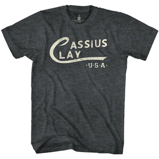 Muhammad Ali Cassius Clay Logo Adult T-Shirts