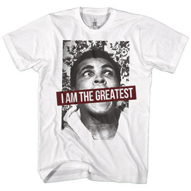 Muhammad Ali-Ali 1067-White Adult S/S T-Shirt - White