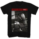 Muhammad Ali-1156F10-Black Adult S/S T-Shirt - Black
