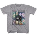 Muhammad Ali-Collage-Gray Heather Youth S/S T-Shirt (7-8) - Gray Heather
