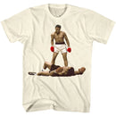 Muhammad Ali-I Am The Greatest-Natural Adult S/S T-Shirt - Natural