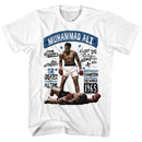 Muhammad Ali-Muhammadali-White Adult S/S T-Shirt - White
