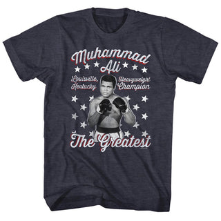 Muhammad Ali Vintage Greatest Adult T-Shirts