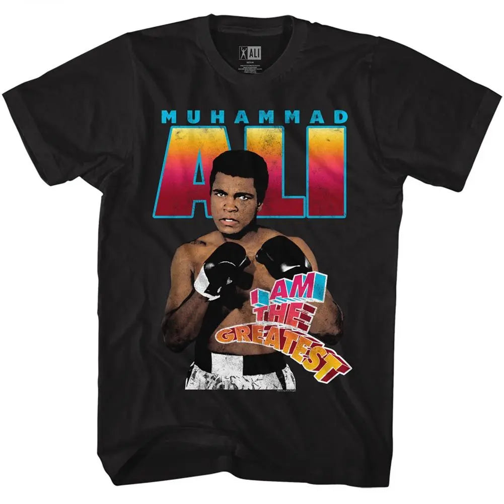 Official Muhammad Ali Amgreatest T-Shirt | Licensed Icons Tee ...