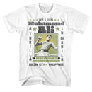Muhammad Ali-A Thrilla-White Adult S/S T-Shirt - White