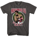 Muhammad Ali-The Goat-Smoke Adult S/S T-Shirt - Smoke
