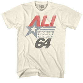Muhammad Ali-Ali64-Natural Adult S/S T-Shirt - Natural