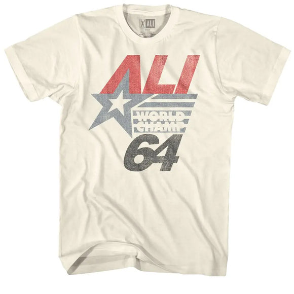 Muhammad Ali-Ali64-Natural Adult S/S T-Shirt - Natural