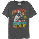 Muhammad Ali-Muhammad Ali Float Sting Tricolor-Comfort Color Pepper Adult S/S T-Shirt - Pepper