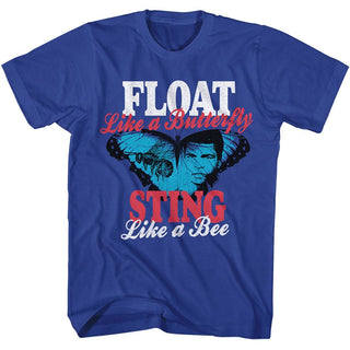 Muhammad Ali Ali Float And Sting Adult T-Shirts