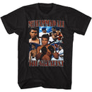 Muhammad Ali-Muhammad Ali Collage-Black Adult S/S T-Shirt - Black