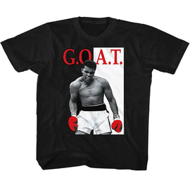 Muhammad Ali-Muhammad Ali Goat-Black Toddler S/S T-Shirt-3T - Black