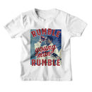 Muhammad Ali-Muhammad Ali Rumble Young Man-White Youth S/S T-Shirt-Xs (5-6) - White