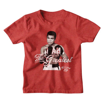 Muhammad Ali-Muhammad Ali Greatest Quote-Vintage Red Toddler S/S T-Shirt-3T - Vintage Red