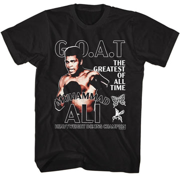 Ali-Ali Goat Champ-Black Adult S/S T-Shirt - Black