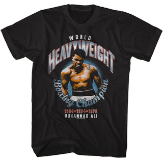 Muhammad Ali Muhammad Ali Championship Years Adult T-Shirts