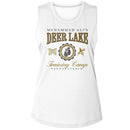 Muhammad Ali-Muhammad Ali Deer Lake Varsity Vintage-White Ladies Muscle Tank S - White