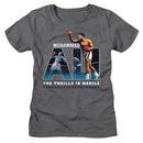 Muhammad Ali-Muhammad Ali Oversized Ali-Deep Heather Ladies S/S T-Shirt - Deep Heather