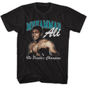 Muhammad Ali Muhammad Ali The Peoples Champ Adult T-Shirts