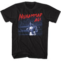 Muhammad Ali Muhammad Ali Dramatic Text Adult T-Shirts