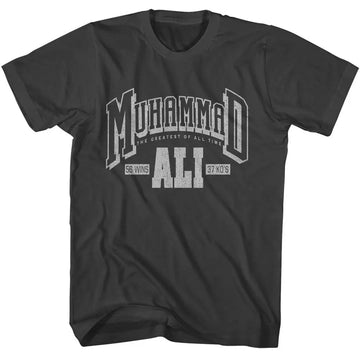 Muhammad Ali-Muhammad Ali Athletic-Smoke Adult S/S T-Shirt - Smoke