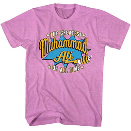Muhammad Ali-Muhammad Ali Stinger Glove-Neon Purple Heather Adult S/S T-Shirt - Neon Purple Heather