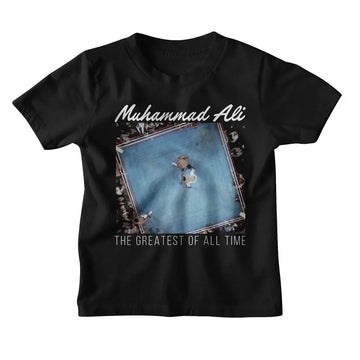 Muhammad Ali-Muhammad Ali Overhead Goat-Black Toddler S/S T-Shirt-3T - Black