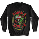 Muhammad Ali-Muhammad Ali Ritj 74-Black Adult L/S Sweatshirt-S - Black