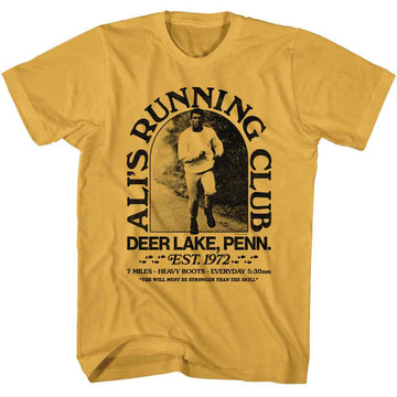 Muhammad Ali-Muhammad Ali Running Club-Ginger Adult S/S T-Shirt - Ginger