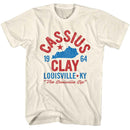 Muhammad Ali-Muhammad Ali Cc Louisville 64-Natural Adult S/S T-Shirt - Natural