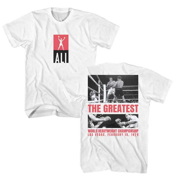 Muhammad Ali-Muhammad Ali Goat F B-Oversized White Adult S/S T-Shirt ***F&B***-S - White