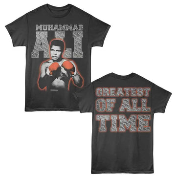 Muhammad Ali-Muhammad Ali Greatest F B-Smoke Adult S/S T-Shirt ***F&B*** - Smoke