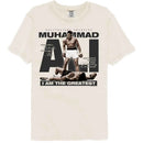 Muhammad Ali-Muhammad Ali Iconic Photo And Quotes-Ivory Adult S/S Comfort Color T-Shirt - Ivory