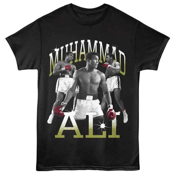 Muhammad Ali-Muhammad Ali-Black Adult S/S T-Shirt - Black