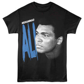 Muhammad Ali-Muhammad Ali-Black Adult S/S T-Shirt - Black