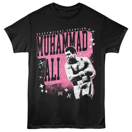 Muhammad Ali-Muhammad Ali Heavyweight-Black Adult S/S T-Shirt - Black
